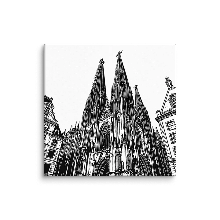 Eternal Majesty: The Cologne Cathedral wall art - Gothic wall art product image (2)