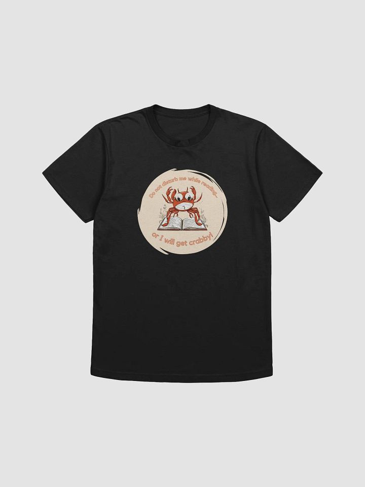 Do Not Disturb Me While Reading Crab T-shirt product image (8)