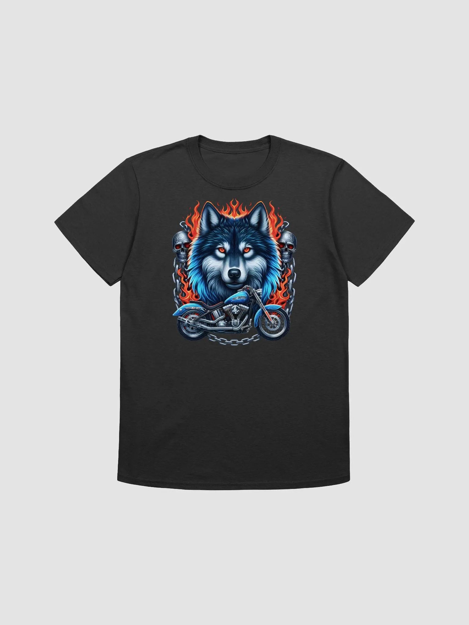 Raging Wolf Biker Tee #19 product image (1)
