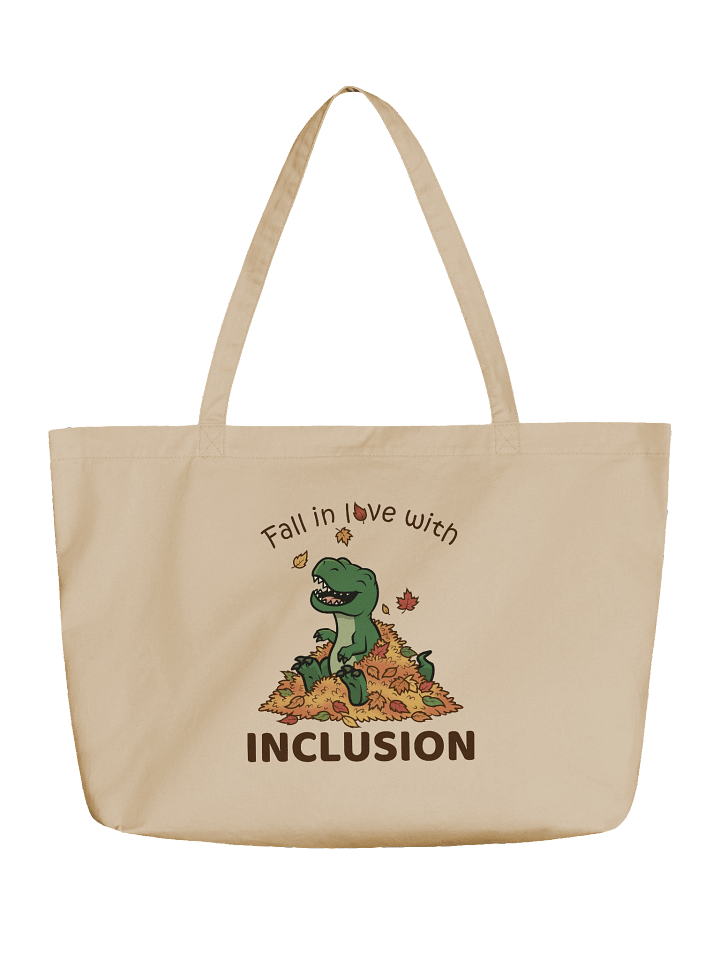 Fall in Love with Inclusion - Cotton Tote product image (1)