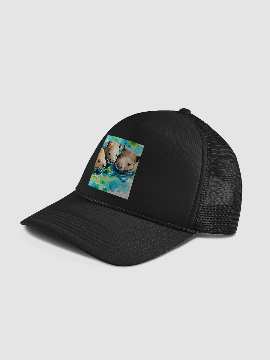 Wombat Family Trucker Hat product image (4)