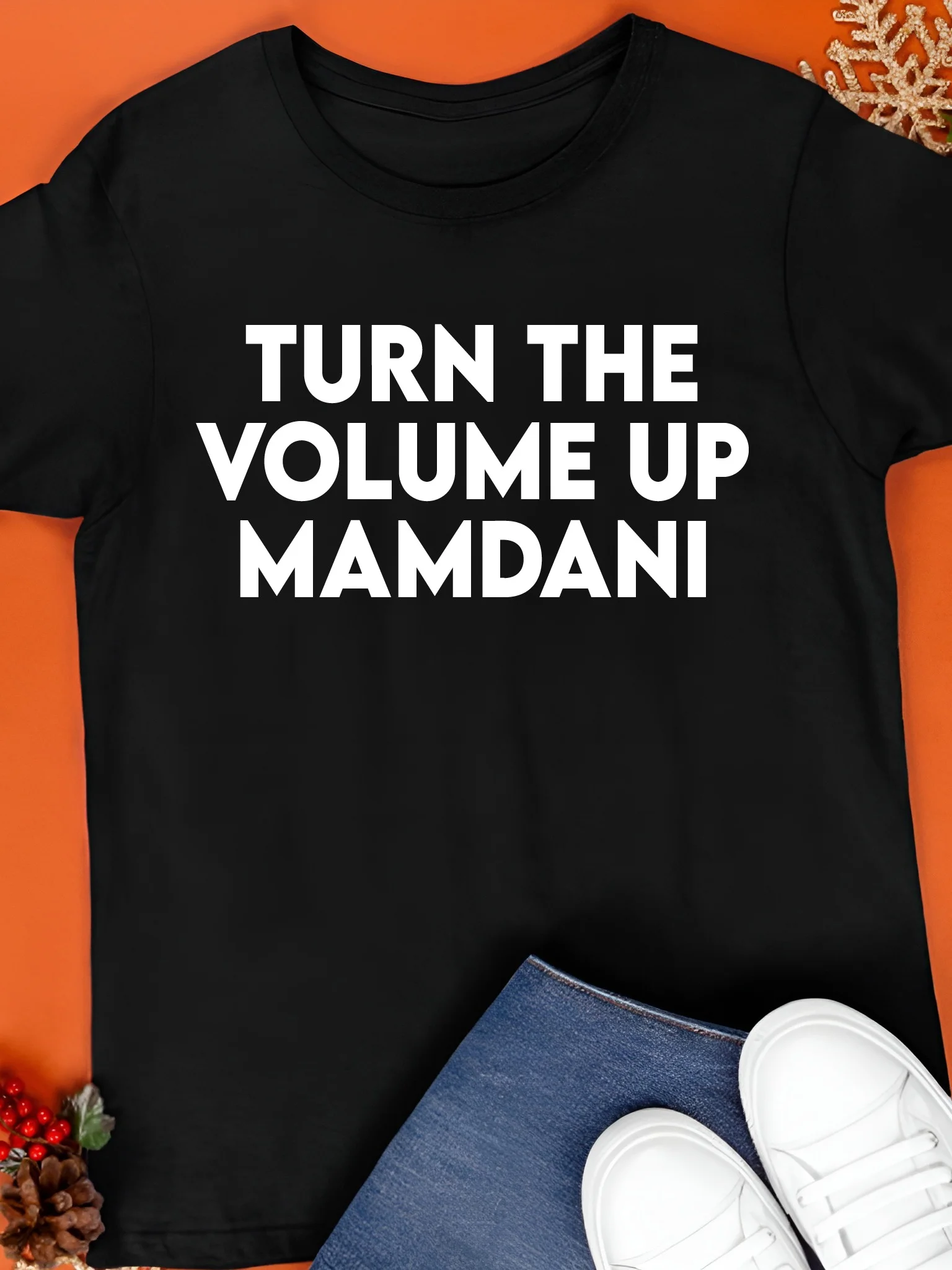 Turn the Volume Up Mamdani Shirt product image (1)