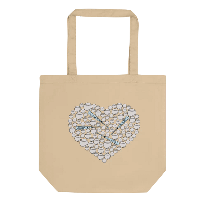Pure Heart Baseball Love Tote Bag product image (1)