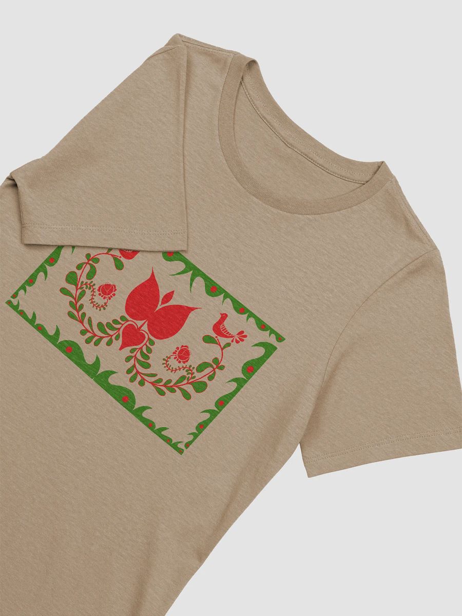 Symmetrical Hungarian Folk Art Birds Women's T-Shirt product image (7)