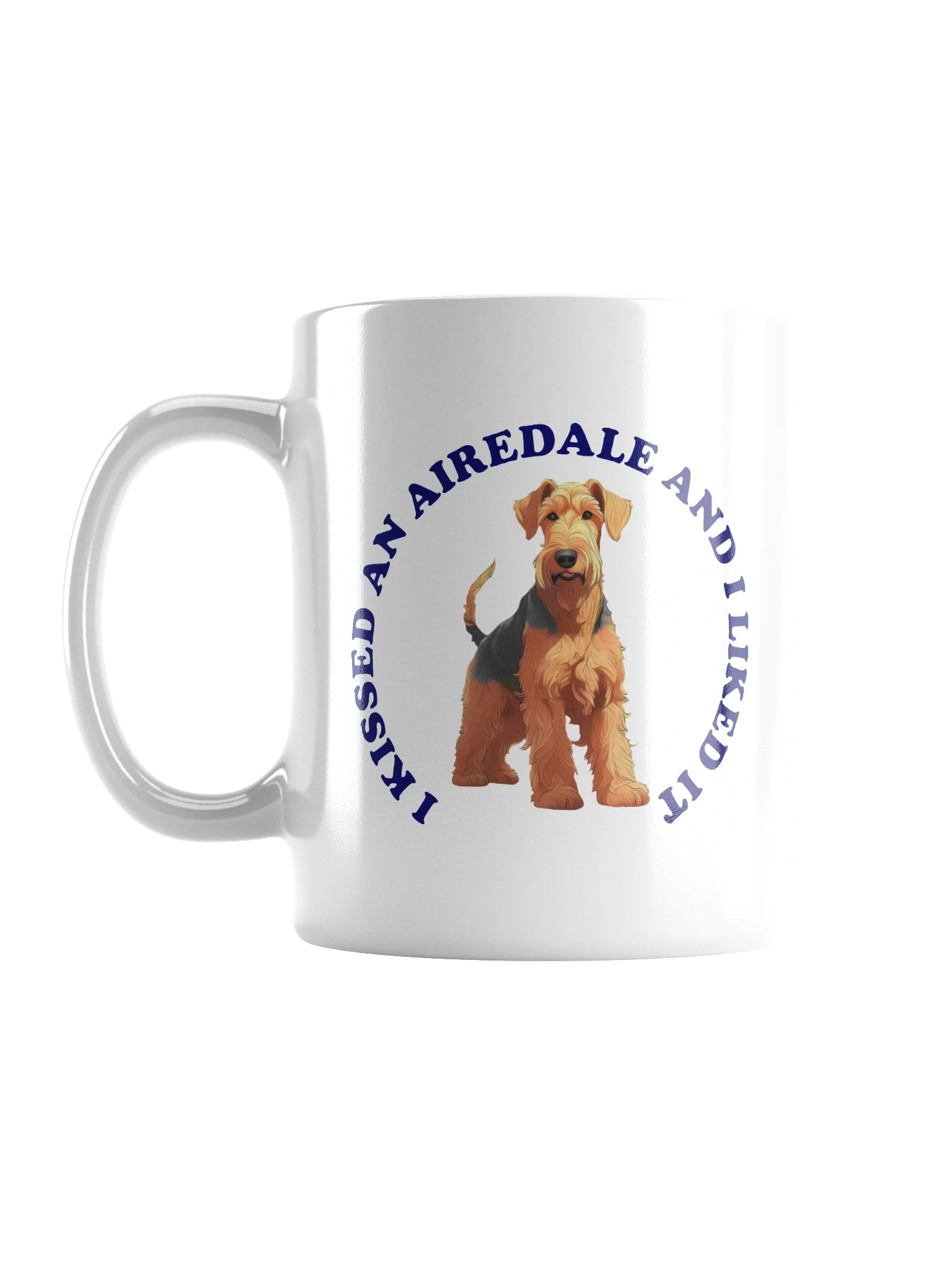 I Kissed an Airedale, Mug product image (2)