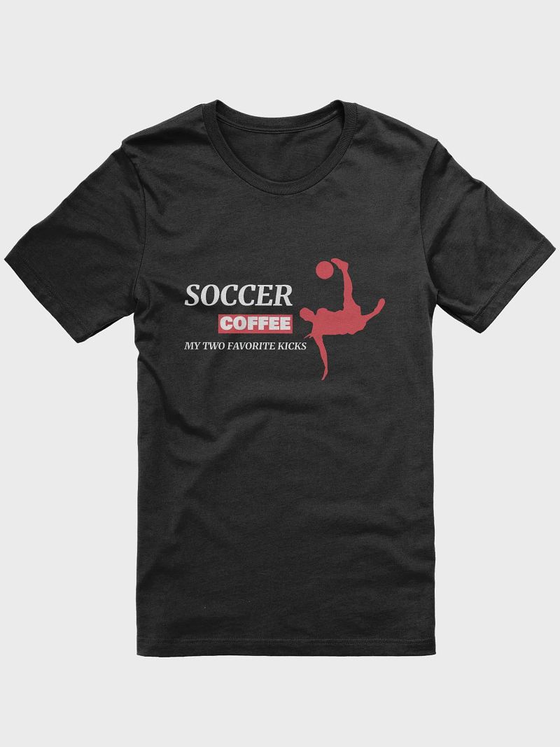 Soccer Coffee Silhouette T-Shirt