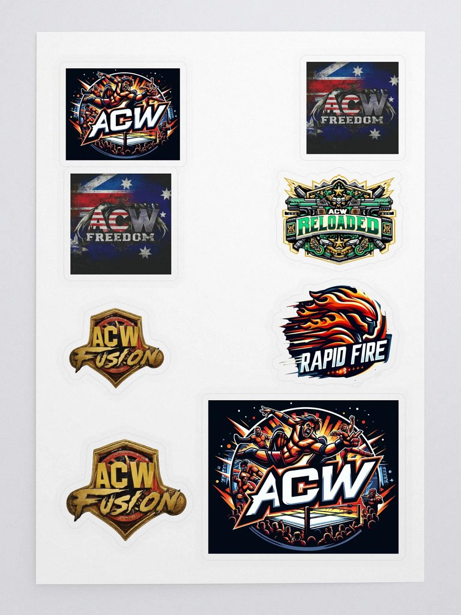 ACW Sticker Collection! product image (3)