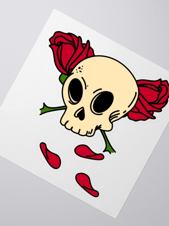 Cross Rose Sticker product image (4)
