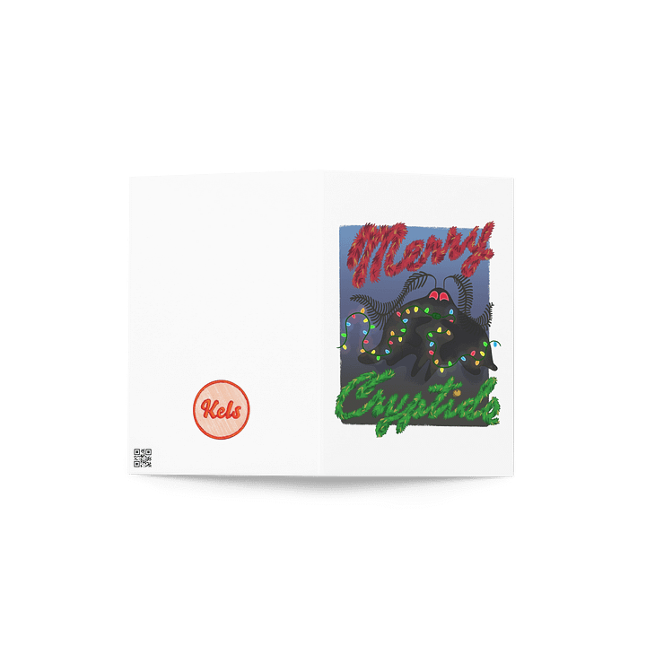 Merry Cryptid Mothman Card product image (2)