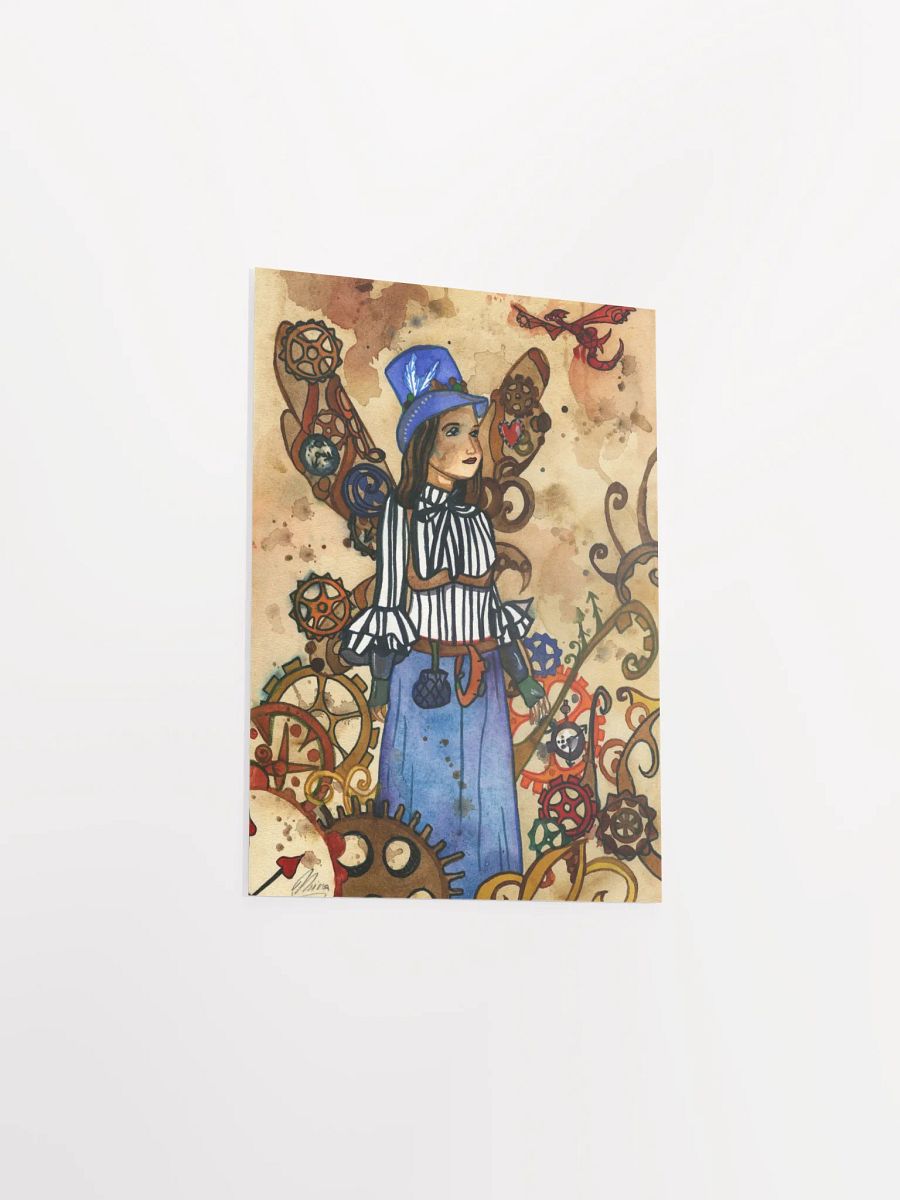 Steampunk Fairy Art Print product image (12)