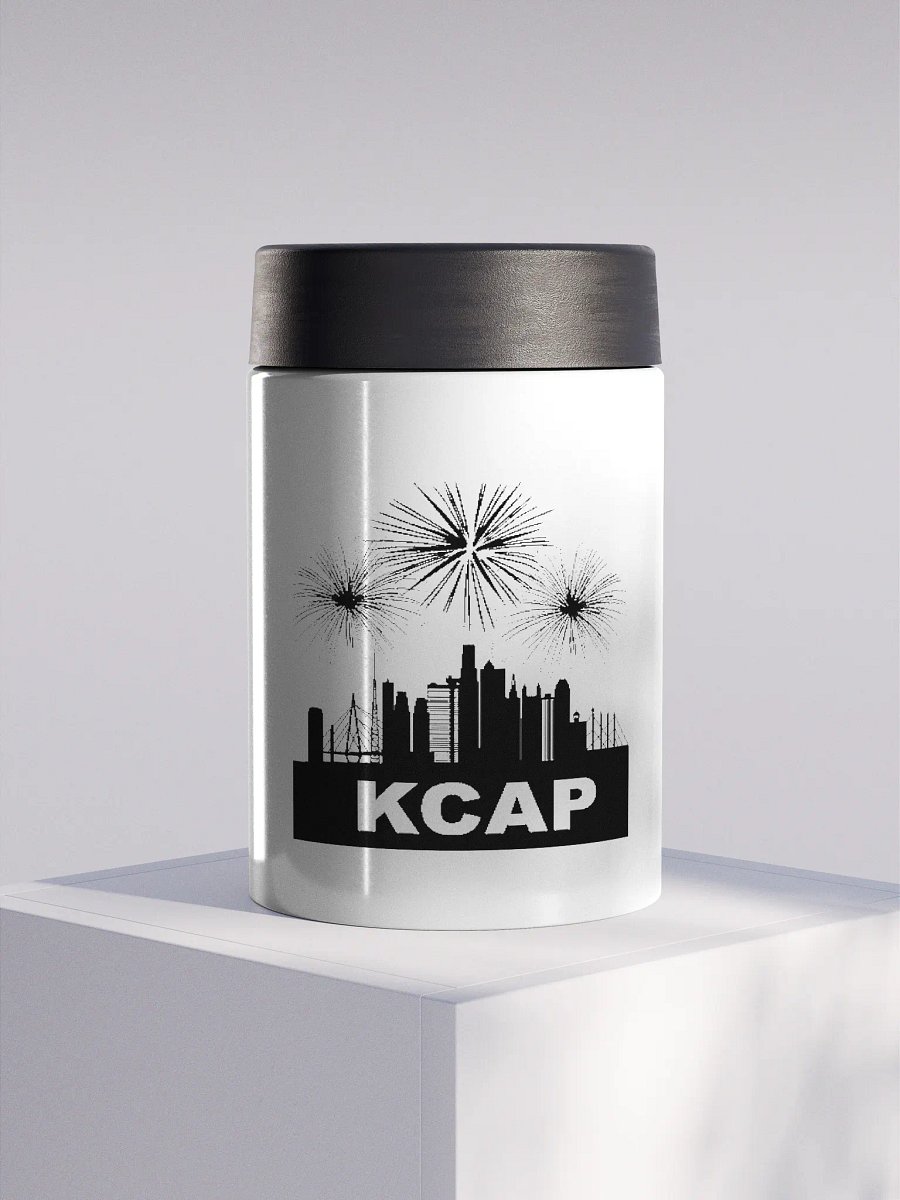 KCAP - Steel Koozie - Black Logo product image (1)