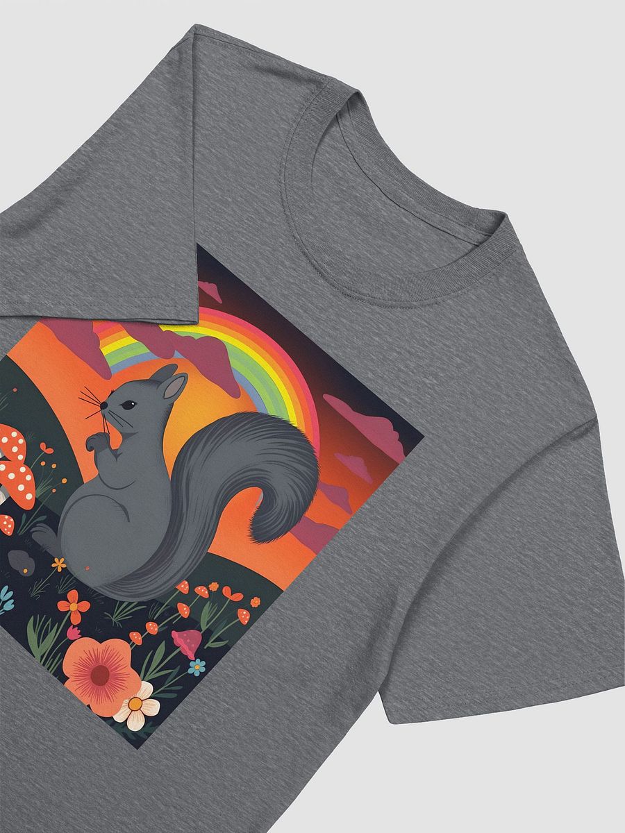 Whimsical Sunset Squirrel T-Shirt product image (3)