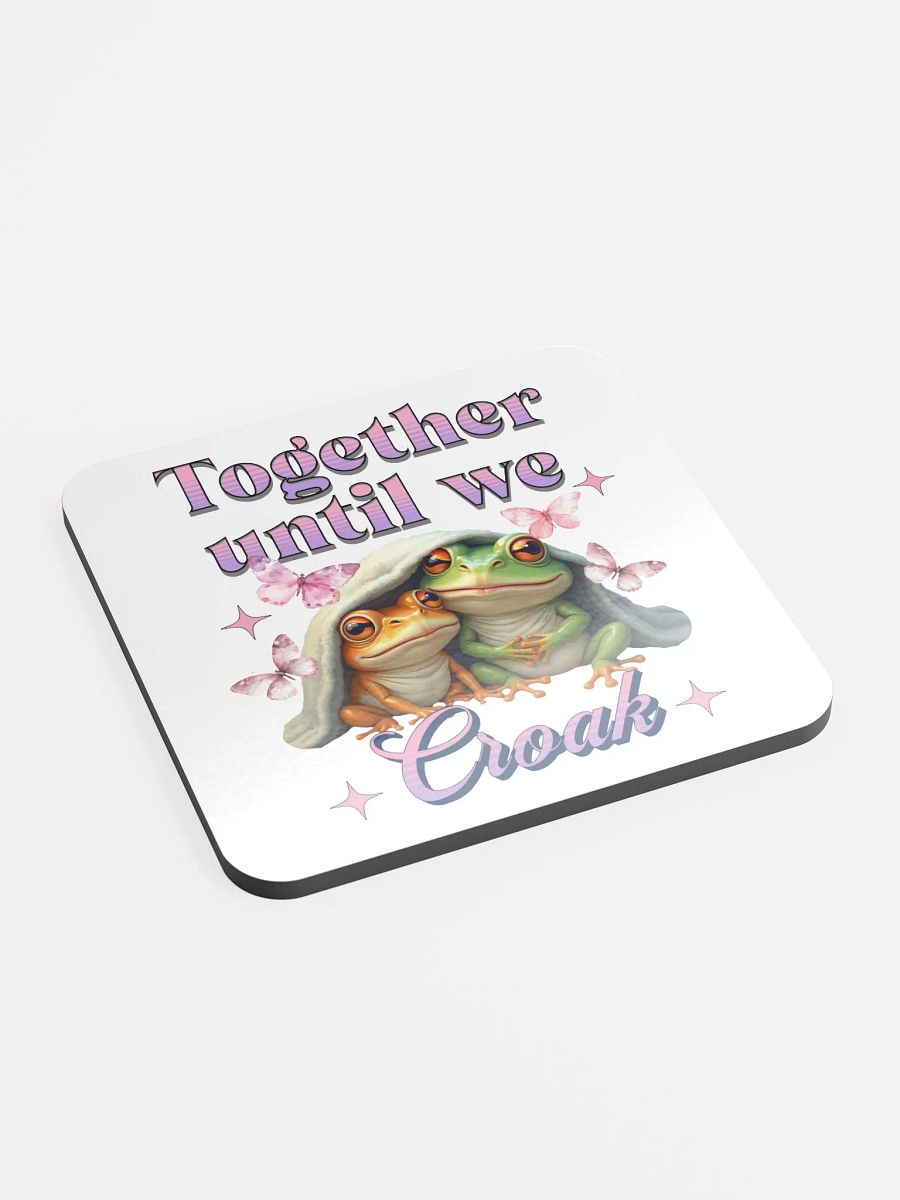 Together Until We Croak Frog Froggy Love Coaster Set product image (1)