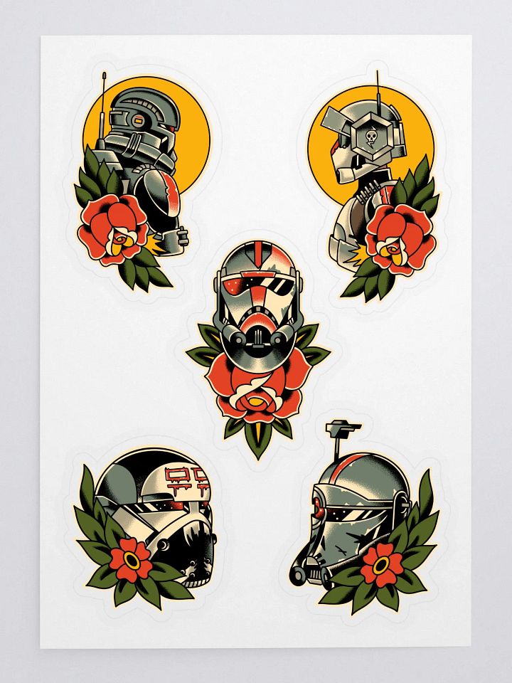 Bad Batch Flash - Sticker Sheet product image (1)