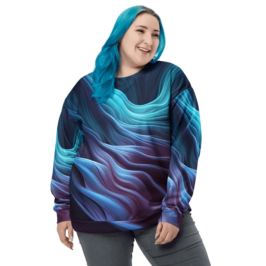 Harmony Flowing All-Over Print Sweatshirt product image (6)