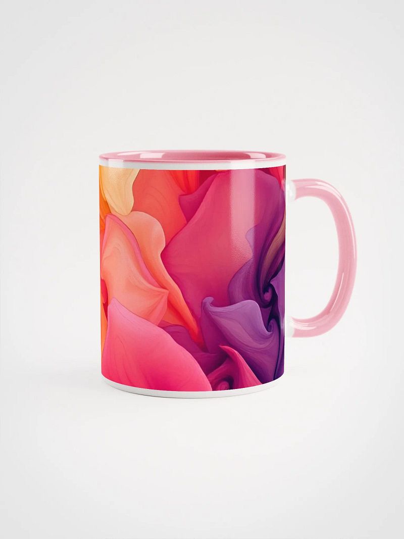 Vibrant Petals Ceramic Mug