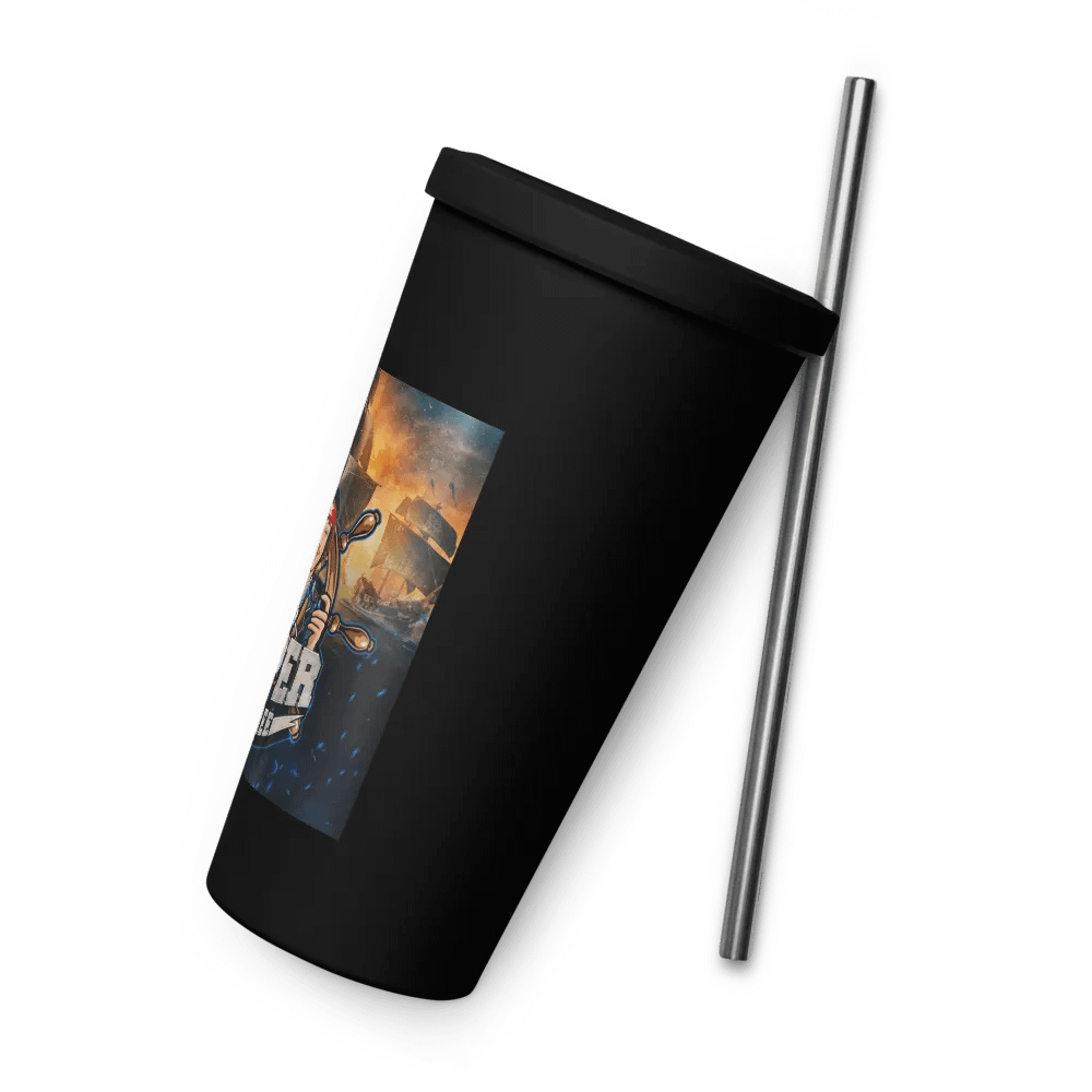 Pirate tumbler with straw product image (8)