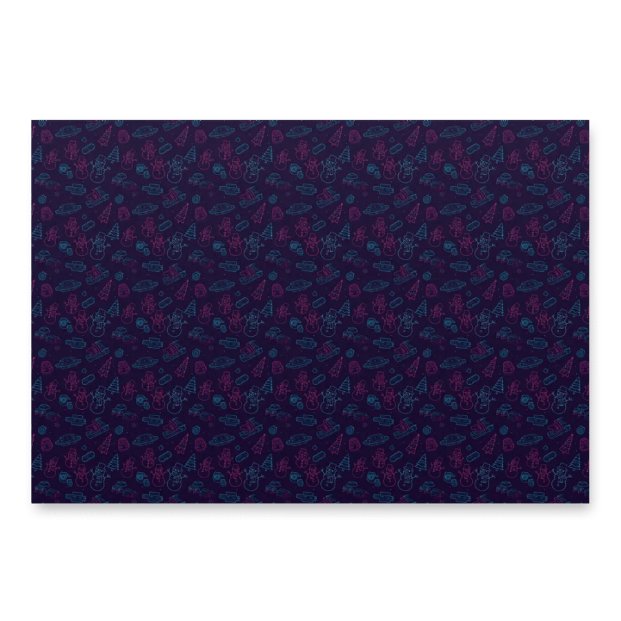 Ibreon Esports Holiday Wrapping Paper - Cosmic Winter product image (1)