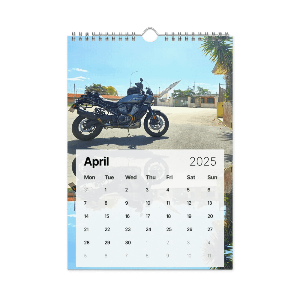 Harley Davidson Pan America Sardinia Calendar product image (4)