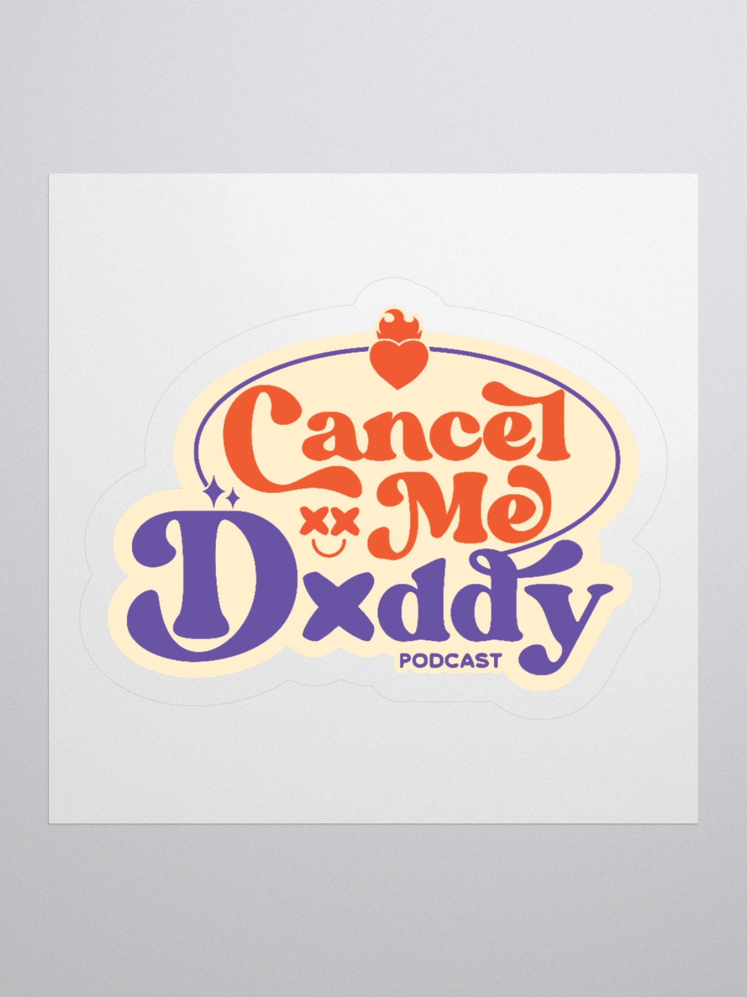 Cancel Me, Daddy logo sticker product image (1)