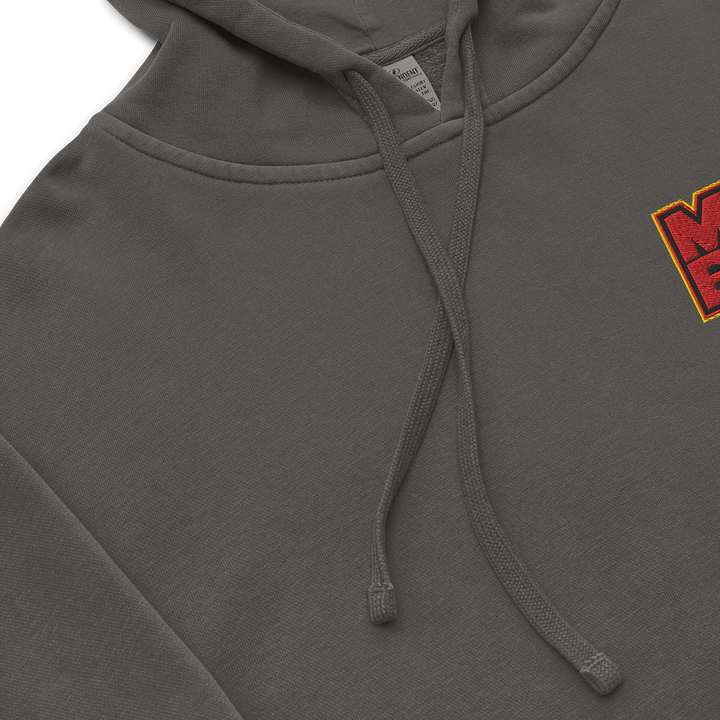 Mad Blood Logo Pigment Dyed Hoodie (Stitched Logo) product image (2)