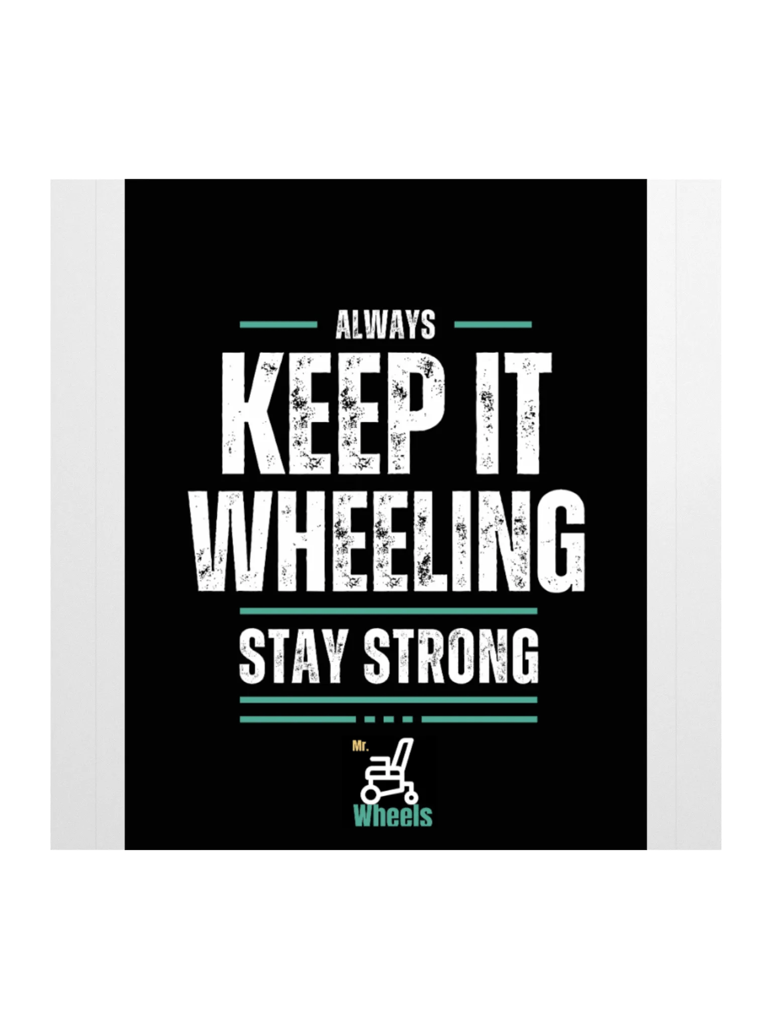 Wheelchair Motivation Kiss Cut Stickers product image (2)