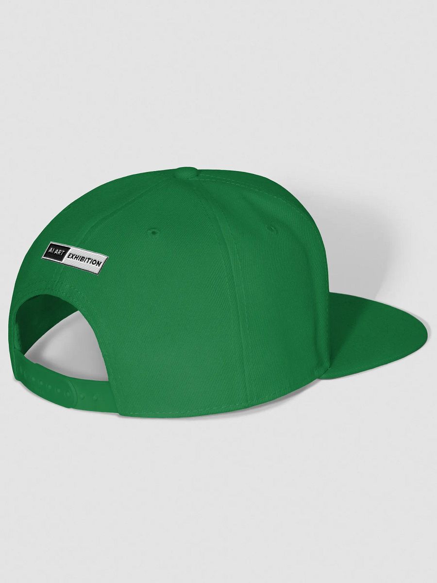Green "THE LAND OF MILK & HONEY" Snapback Cap product image (3)