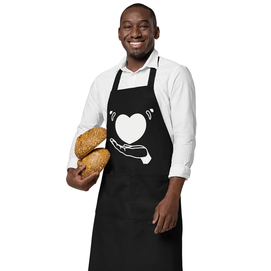 Heartbeat Guardian Organic Cotton Apron product image (3)