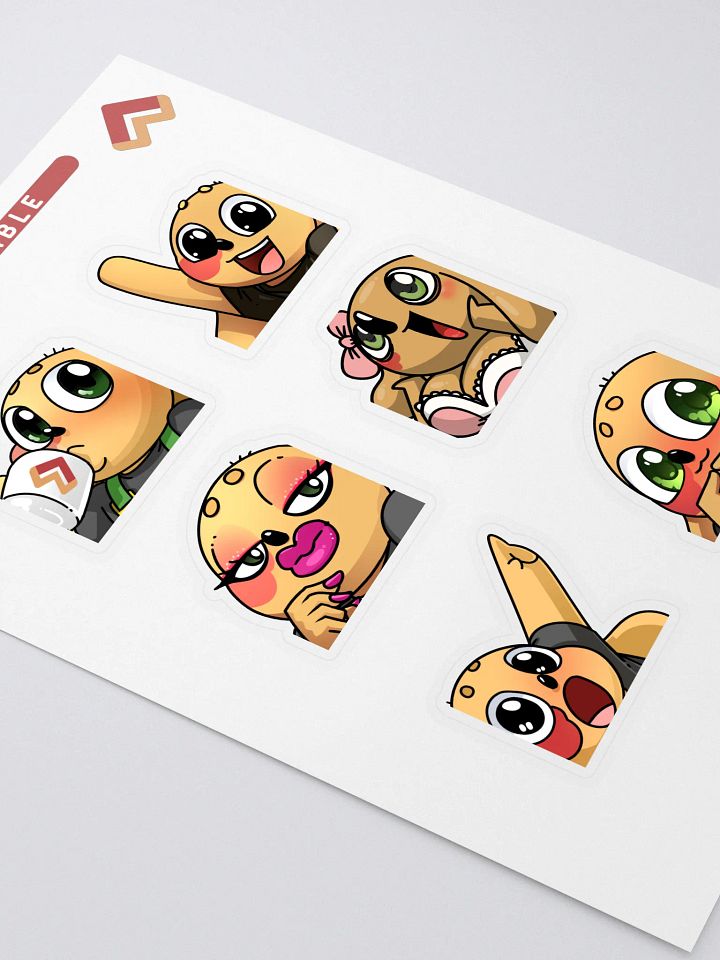 Artwomble Emote Stickers - Page 3 product image (2)