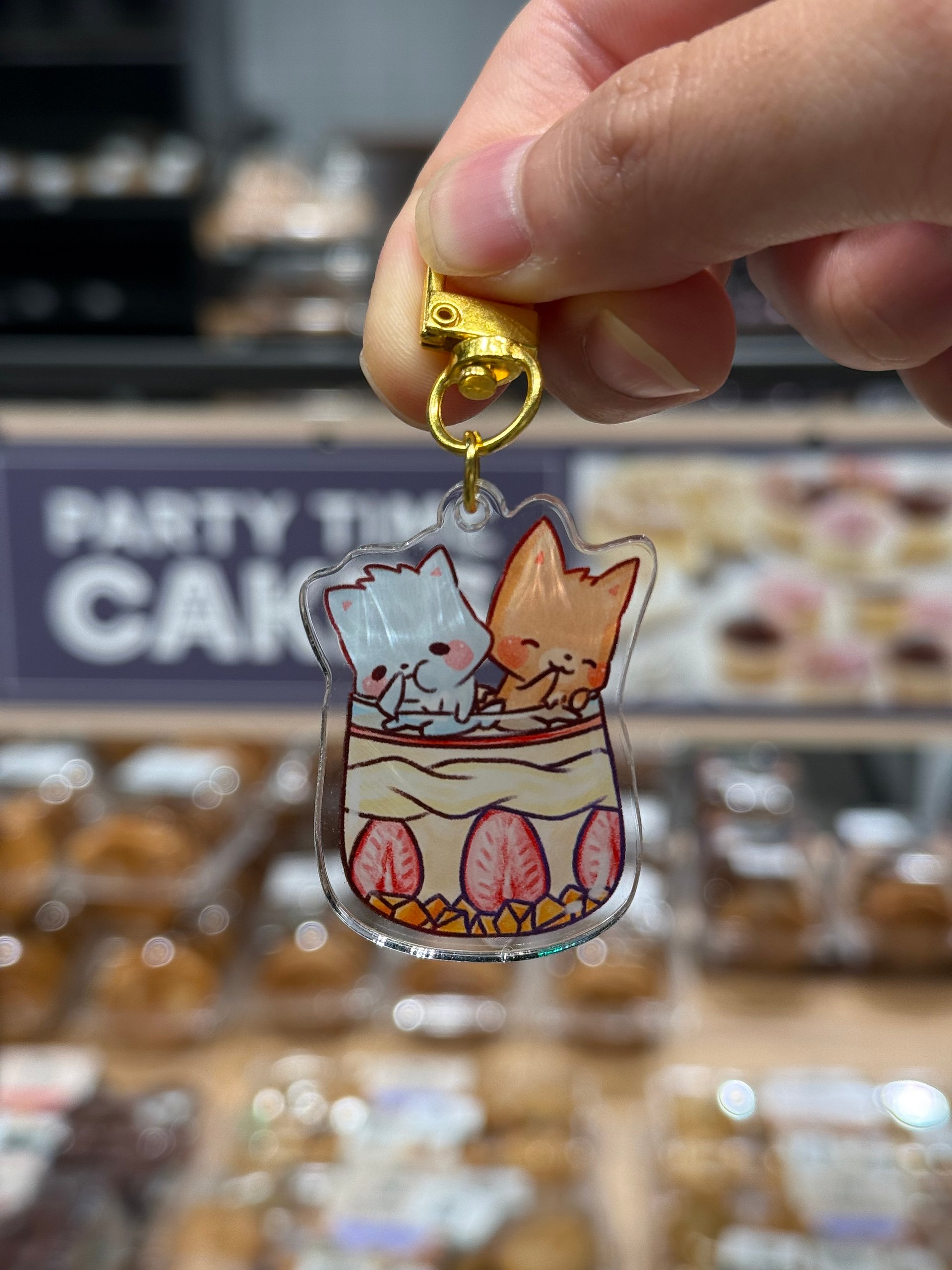 Noms on Parfait | Acrylic Keychain product image (1)