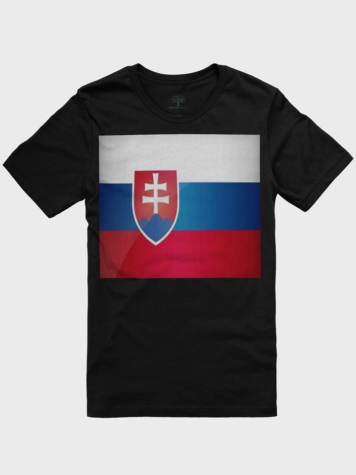Unisex Supersoft T-Shirt with Stunning Slovakian Flag Design - Multiple Colours and Sizes Available product image (2)