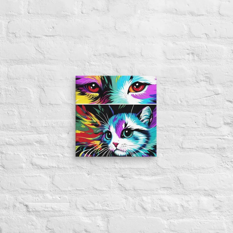 Cute Cat Digital Painting - v5 product image (12)
