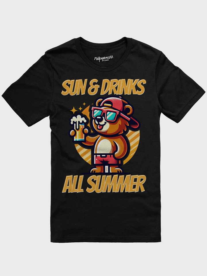 Summer Vibes Bear T-Shirt product image (4)