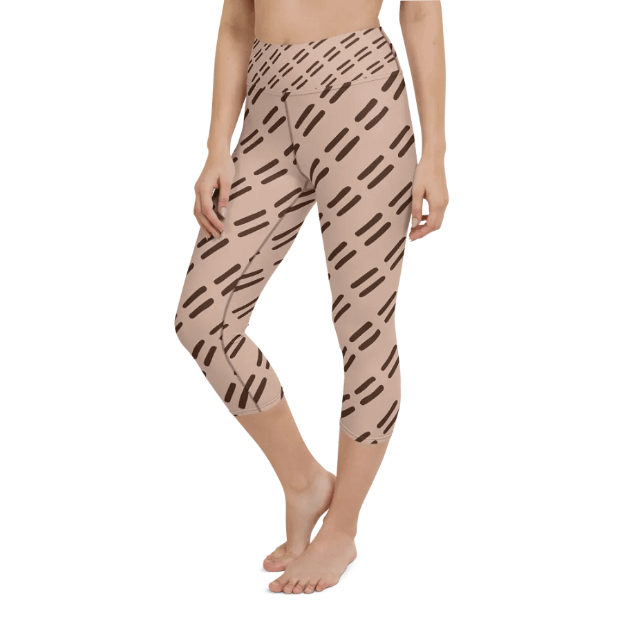 90s Iconic All-Over Print Yoga Capri Leggings product image (12)