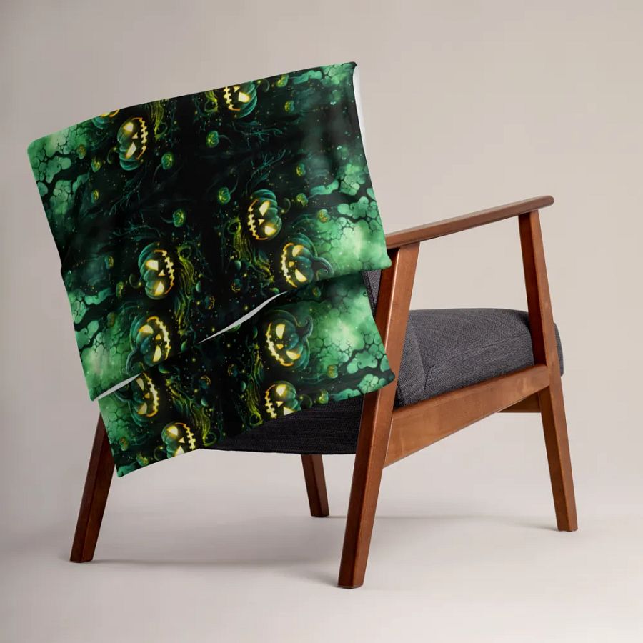 Green Pumpkins Blanket product image (3)