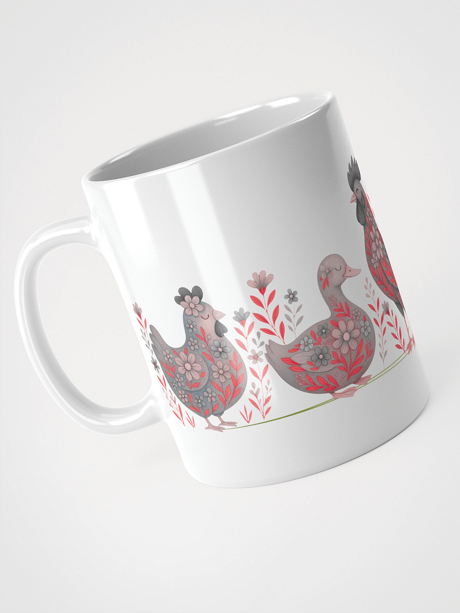 Mug Blanc - Ferme Fleurie Graphique Série 1 - Cadeau Original product image (3)
