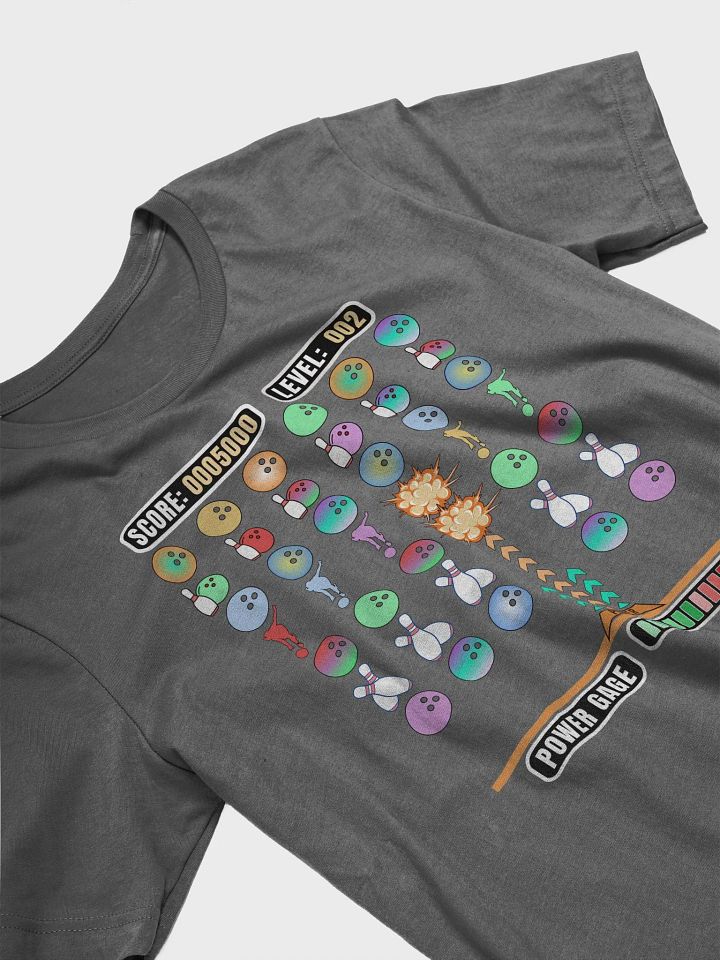 Space Invader Game Bowling Explosive Power T-Shirt product image (2)