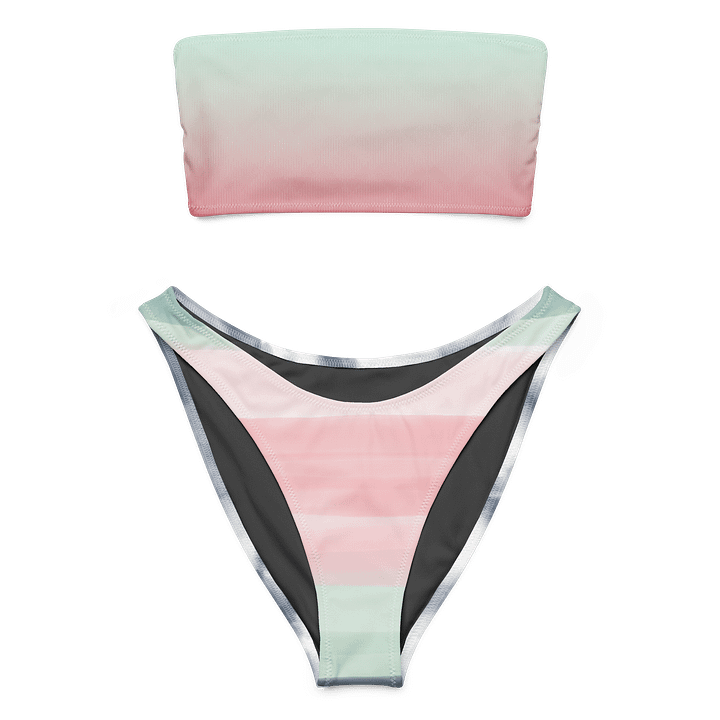 Sunset Dream Recycled Bandeau Bikini Set product image (1)