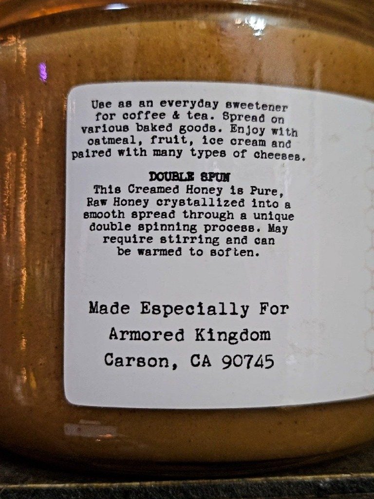 The Armored Kingdom Creamed Honey with Cinnamon(14oz) product image (4)