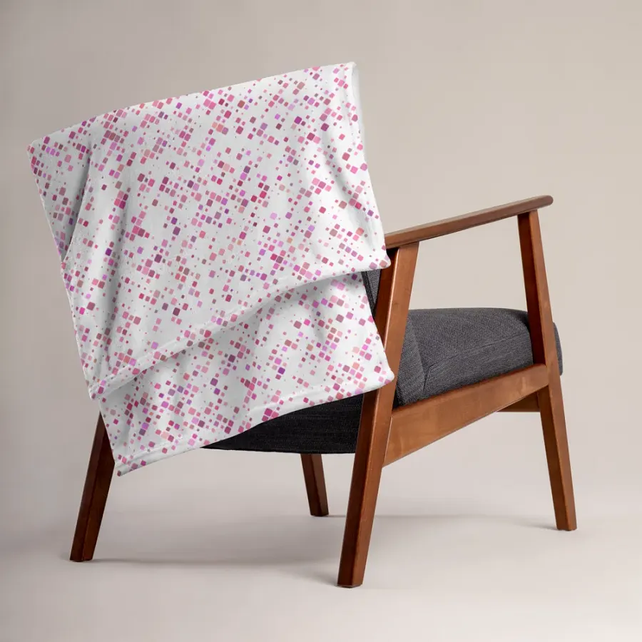 Pink Pixels Blanket product image (3)