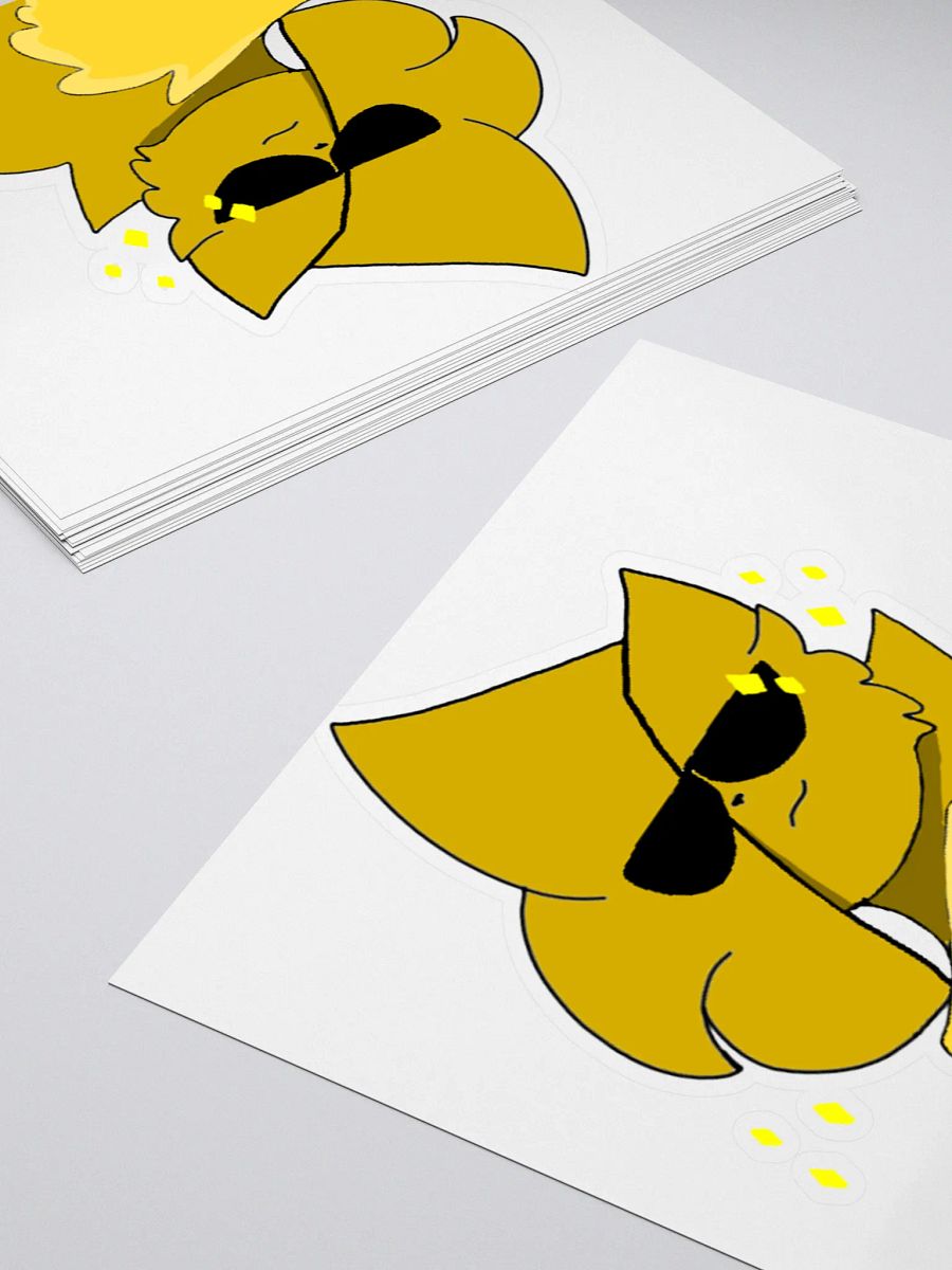 Golden like Golden Freddy Kiss Cut Stickers product image (4)