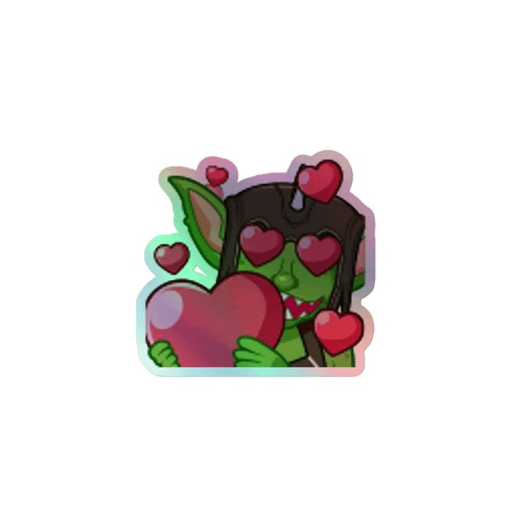 Love Holographic Sticker product image (1)
