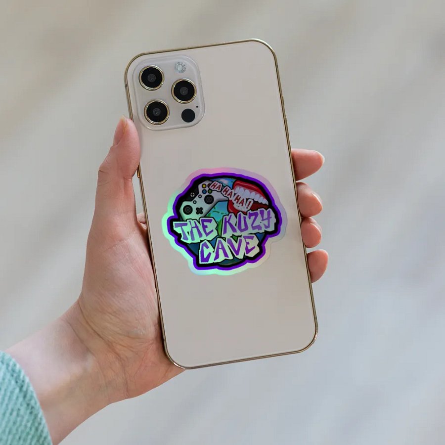 The Kuzy Cave Sticker (Holo) product image (8)