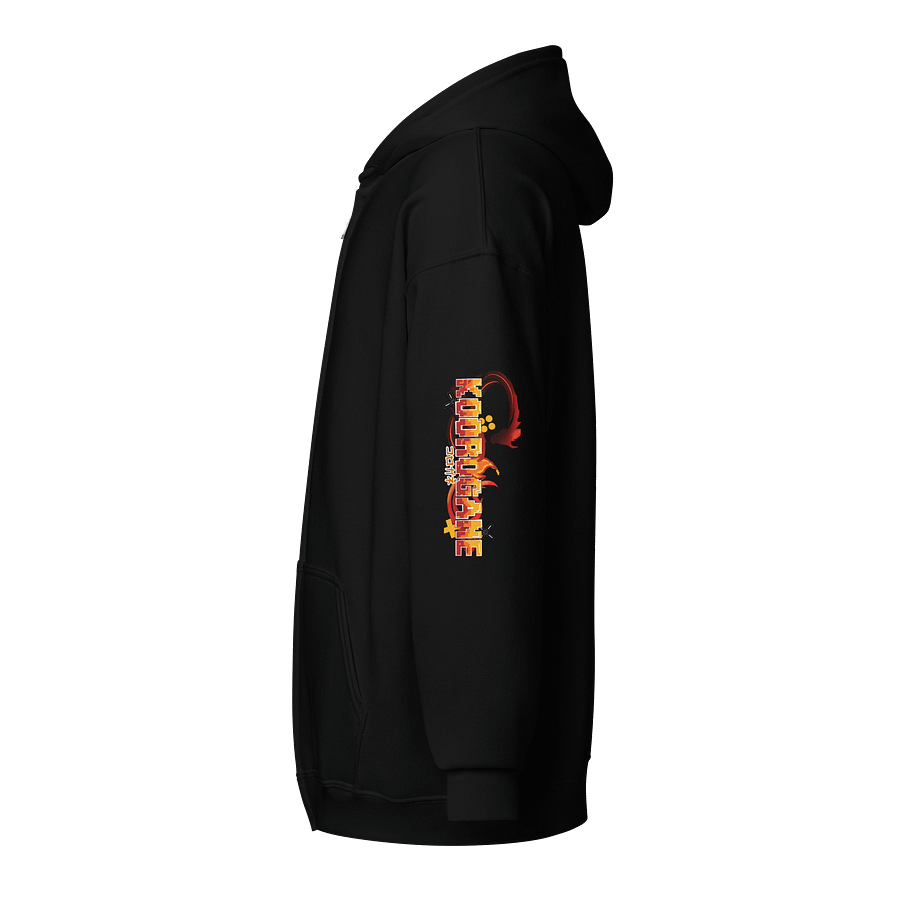 Black Logo Zip Hoodie product image (4)