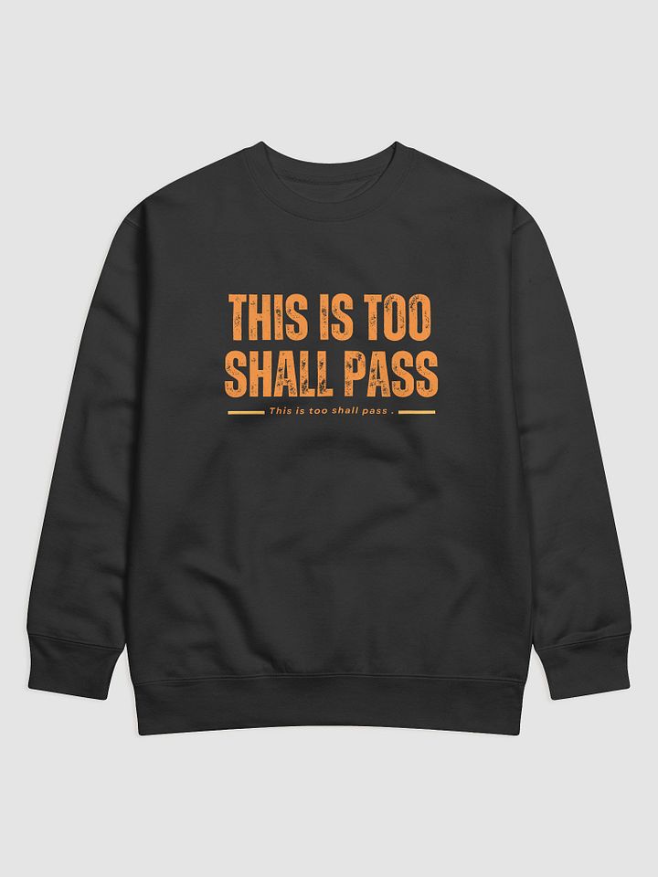 Transcendence Orange Premium Sweatshirt product image (3)