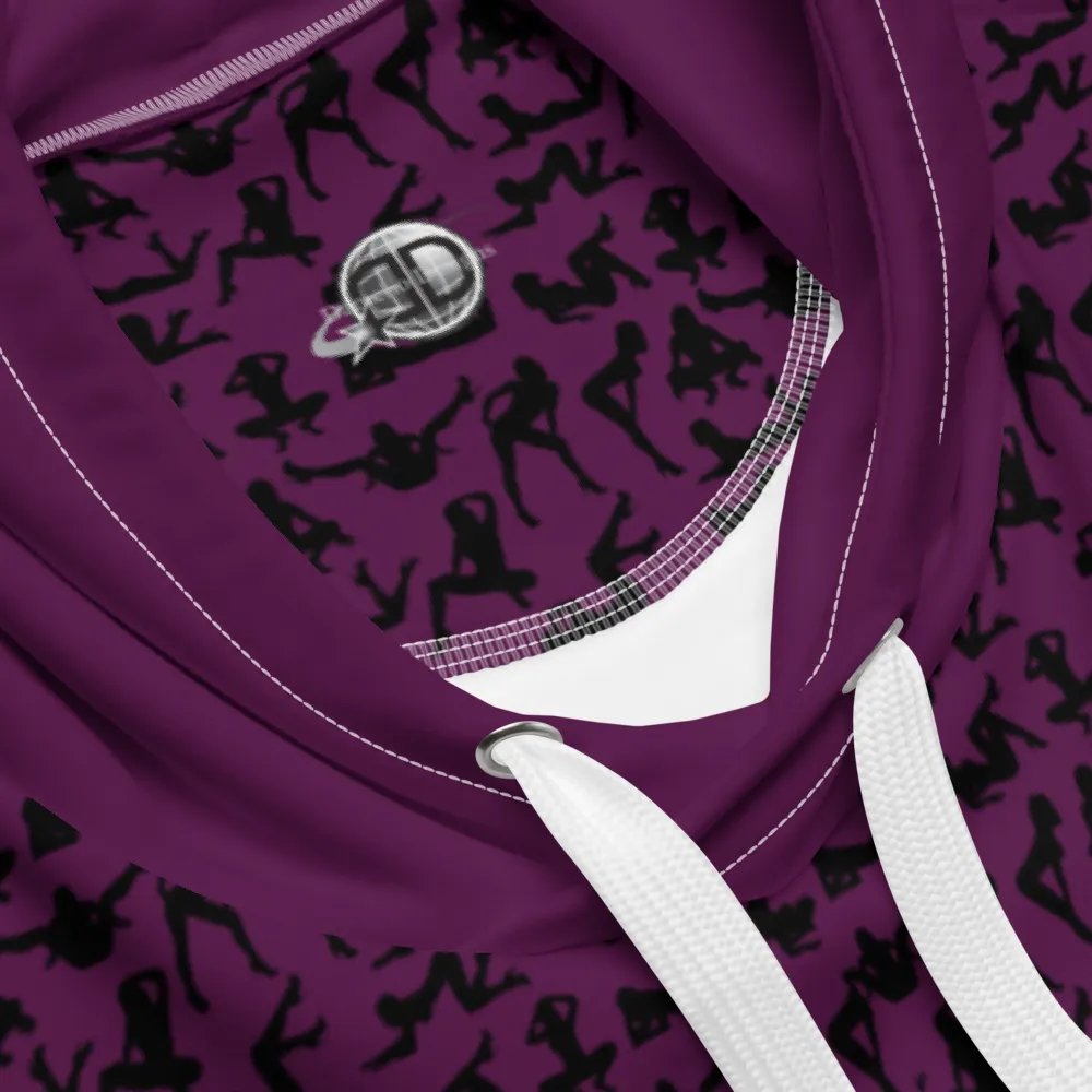 Sexy Ladies Silhouettes - Tyrian Purple | Unisex Hoodie product image (4)