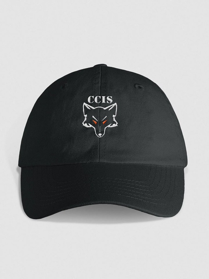 CT Cryptids Black Dog Embroidered Dad Hat product image (1)