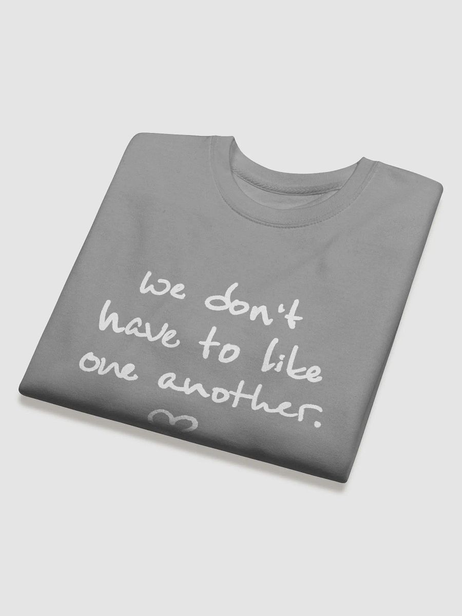 ONE ANOTHER (white design) Printed Premium Cotton Crewneck product image (20)