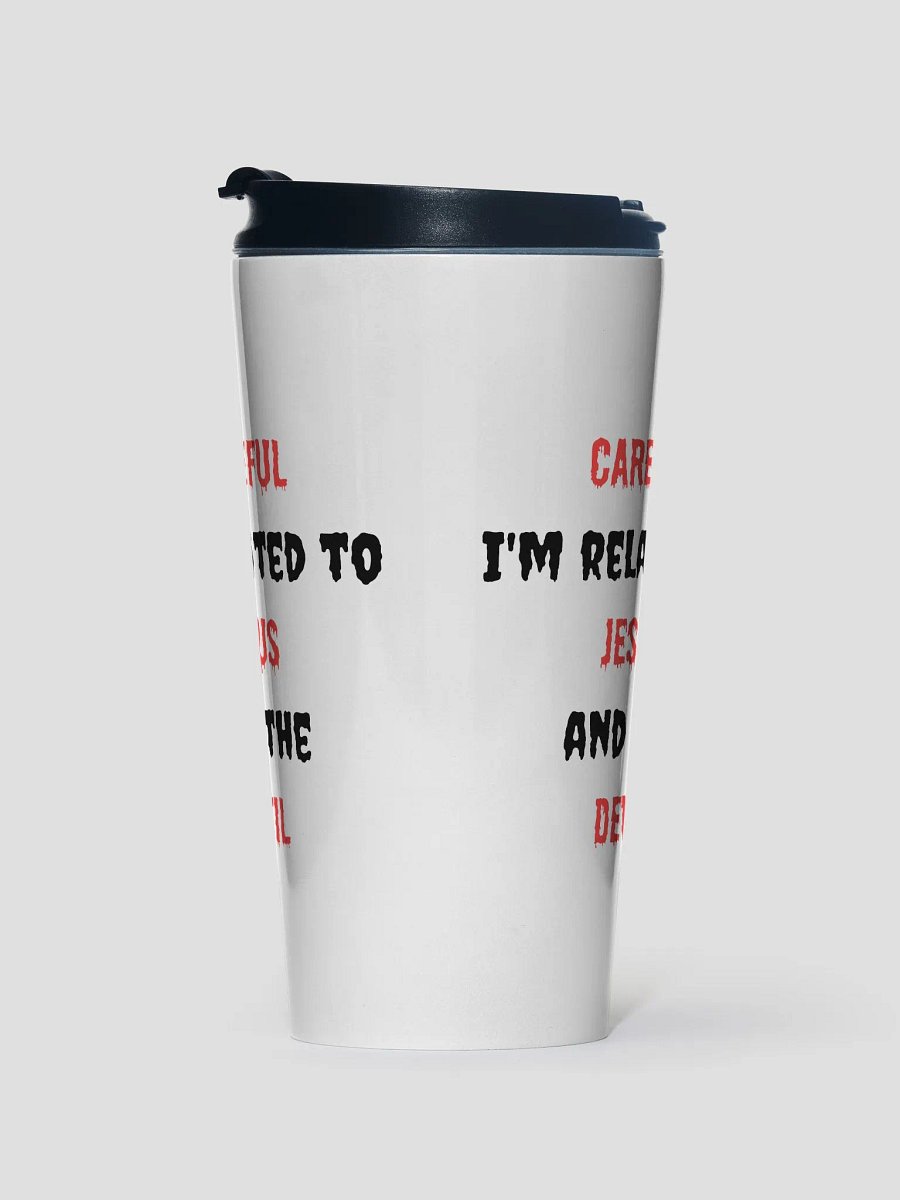 Related to Jesus and the Devil Stainless Steel Travel Mug product image (1)