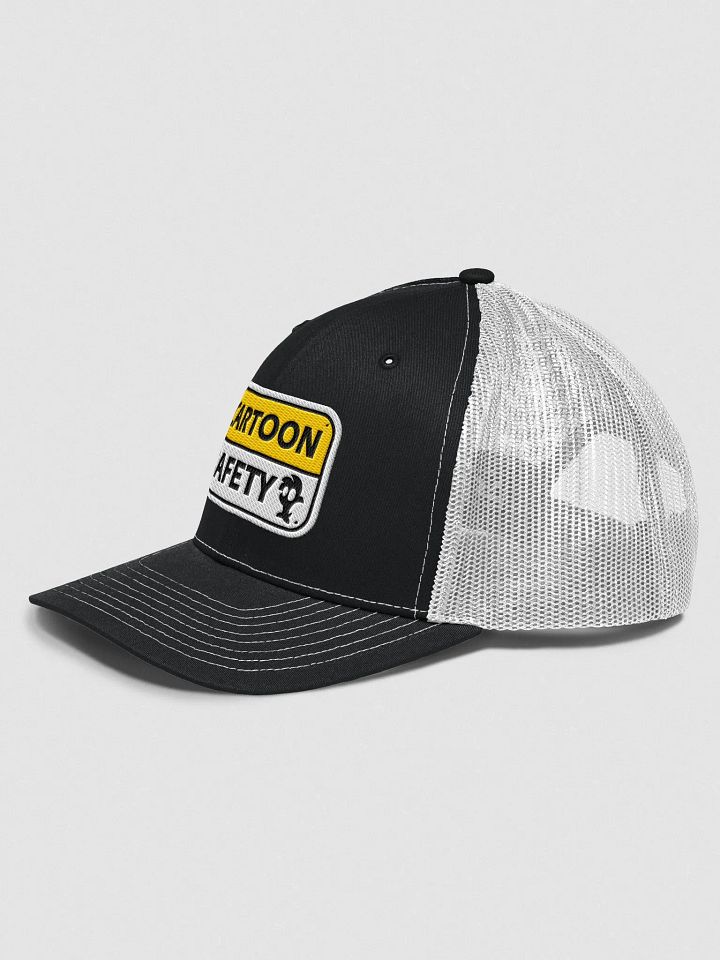 Cartoon Safety Logo Trucker Hat product image (11)